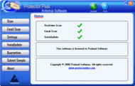 Protector Plus 2007 for Windows screenshot